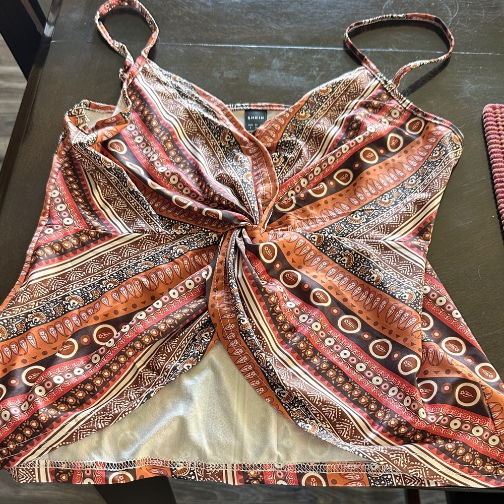 Tribal Print Women's Top